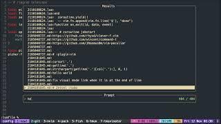 nvim telescope & ripgrep #1 piping shell command outputs to telescope