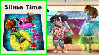 Scary Robber Home Clash Slime Time Gameplay Walkthrough Video iOS Android