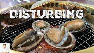 DISTURBING LIVE GRILLED Seafood  Could You Eat This?