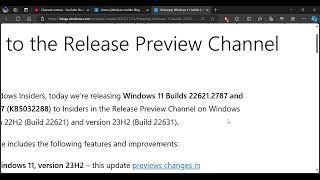 Releasing Windows 11 Builds 22621 2787 and 22631 2787 to the Release Preview Channel   Windows Insid