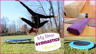 My New Gymnastics Equipment