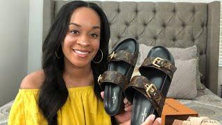 Unboxing Louis Vuitton Bomdia Mule Sandals