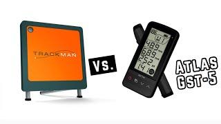 Yupiteru Atlas GST 5 vs  Trackman  Launch Monitor Comparison