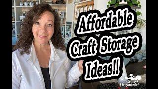 Affordable Multi-interest Crafting Storage Ideas