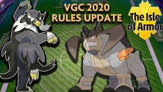 URSHIFU TERRAKION and More Allowed in VGC 2020 Isle of Armor VGC Rules Update