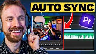 How to Sync Audio to Video Seamlessly in Premiere Pro?  Auto Sync Tutorial for Beginners