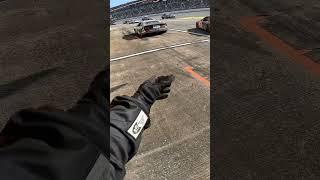 NEAR collision on pit road 