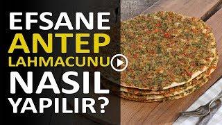 Efsane Antep Lahmacunu Nasıl Yapılır? I Evde Lahmacun I Legendary The Gaziantep Lahmacun