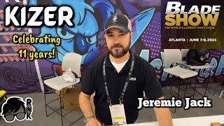 Blade Show 2024 in Atlanta… interview with Kizer Knives Jeremie Jack.