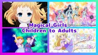 Magical Girls Children to Adults【 Anime Transformation】Parte 1