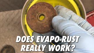 Does Evapo-Rust Really Work? Rust Removal from Porsche 914 Parts