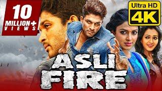 Asli Fire - असली फायर 4K ULTRA HD Hindi Dubbed Movie  Allu Arjun Amala Paul