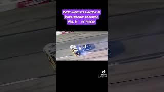 DARLINGTON Race - Chastain Wrecks LARSON …   RICK HENDRICK IS PISSED