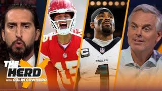 Colin’s top teams evaluated panic in Philadelphia and did the Chiefs win by luck?  NFL  THE HERD