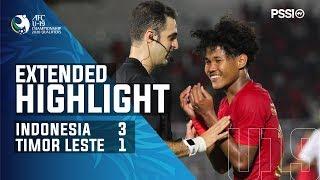 AFC U-19 Championship 2020 Qualifiers Indonesia 3-1 Timor Leste