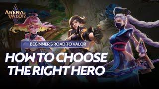 Road to Valor #3 Free Heroes and Their Playstyles  Arena of Valor - TiMi Studios