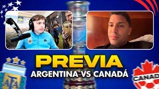 PREVIA SEMIFINAL ARGENTINA vs CANADÁ CON DAVOO XENEIZE