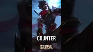 Yin Counter Hero Mobile Legends   #shorts #mlbb