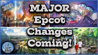 D23 Expo Updates  2021 - MAJOR EPOCT CHANGES New Rides New Layout New EVERYTHING