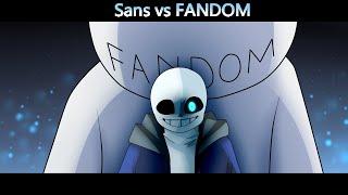 Sans vs Fandom Animation