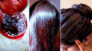 HOW TO MAKE MEHNDI PACK FOR HAIR BURGUNDY HAIR COLOR  HENNA FOR HAIR