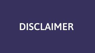 Disclaimers for EDUCATIONAL PURPOSE only  No Copyright