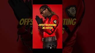 Offset Recreating 7 MJ Outfits #michaeljackson #style #offset #shorts