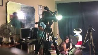 Filmando pionero de Samuel Riera para Corazon Azul
