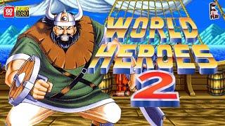 World Heroes 2 - Erick ARCADE Gameplay Longplay  ワールド・ヒーローズ 2  월드 히어로즈 2