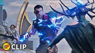 Thor & Valkyrie vs Hela - Final Battle Scene  Thor Ragnarok 2017 IMAX Movie Clip HD 4K