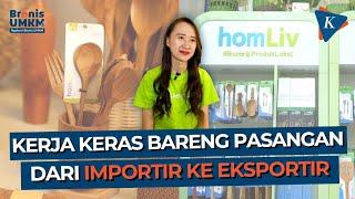 BRONIS UMKM Jenama Lokal Pelopor Alat Masak Kayu Support Pasangan Bikin Cuan Ekspor Ratusan Juta