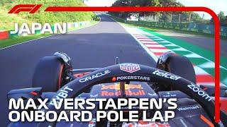 Max Verstappens Mighty Pole Lap  2023 Japanese Grand Prix  Pirelli