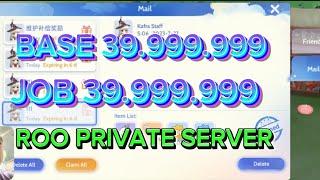 BASE AND JOB 39.999.999 FREE  ROO PRIVATE SERVER