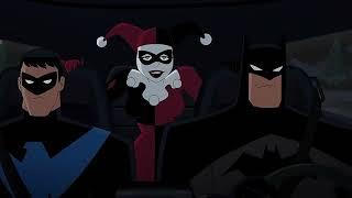 Batman and Harley Quinn  Harley Quinn farts in the Batmobile  1080p FullHD