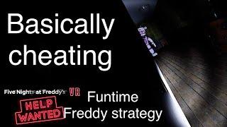 How to EASILY BEAT Funtime Freddy in Fnaf help wanted FEELS LIKE CHEATING