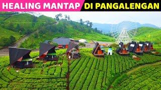 TEMPAT HEALING MANTAP DI PANGALENGAN... Nimo Tea Resort  Glamping bagus di Pangalengan