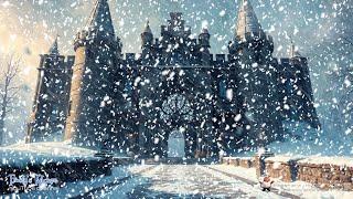 Fall Asleep Fast To Snowstorm Sounds - Fantasy Castle Ambience 6