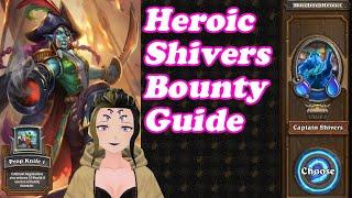 Heroic Captain Shivers Bounty Guide For Captain Hooktusk Equipment Unlock Hearthstone Mercenaries