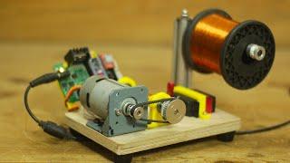 DIY simple arduino based solenoid winding machine  Arduino projcet