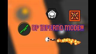 OP NEW INFERNO MODE SURVIV.IO INCLUDING GAMEPLAY FROM FLAMETHROWER