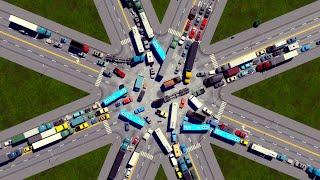 Ultimate Cities Skylines 2 Traffic Test...I was SHOCKED at the Results