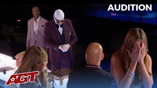 Klek Entos SCARY Magician Makes a Spider Disappear and The Judges Running Off