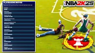 BEST DRIBBLE MOVES in NBA 2K25 - HOW TO SPEED BOOST & BREAK ANKLES - NBA 2K25 DRIBBLE TUTORIAL