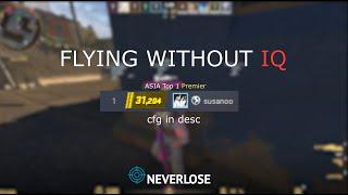 #CS2 TOP1 in Premier HVH with Neverlose.cc  Just flying with god cfg in desc