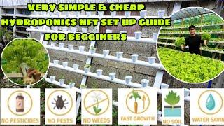 SIMPLE NFT HYDROPONICS SET UP  STEP-BY-STEP GUIDE