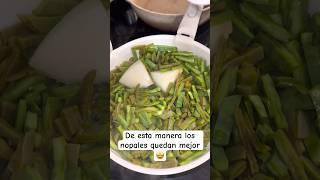 Coce los nopales así️#viral #foodie #momlife #viralshort #shortvideo #nopales #viralvideo