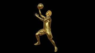 NBA Trophies - 3D Model Showcase