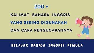 Belajar Bahasa Inggris Pemula  200+ Kalimat Bahasa Inggris Dan Cara Pengucapannya  Ep_58