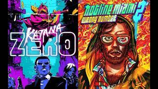 Katana ZERO & Hotline Miami 2 Mashup DJ Electrohead - Hit The Floor + M.O.O.N - Quixotic
