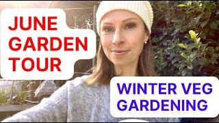JUNE vegetable garden tour - PLUS What to plant right now WINTER vegetable garden tour in Melbourne